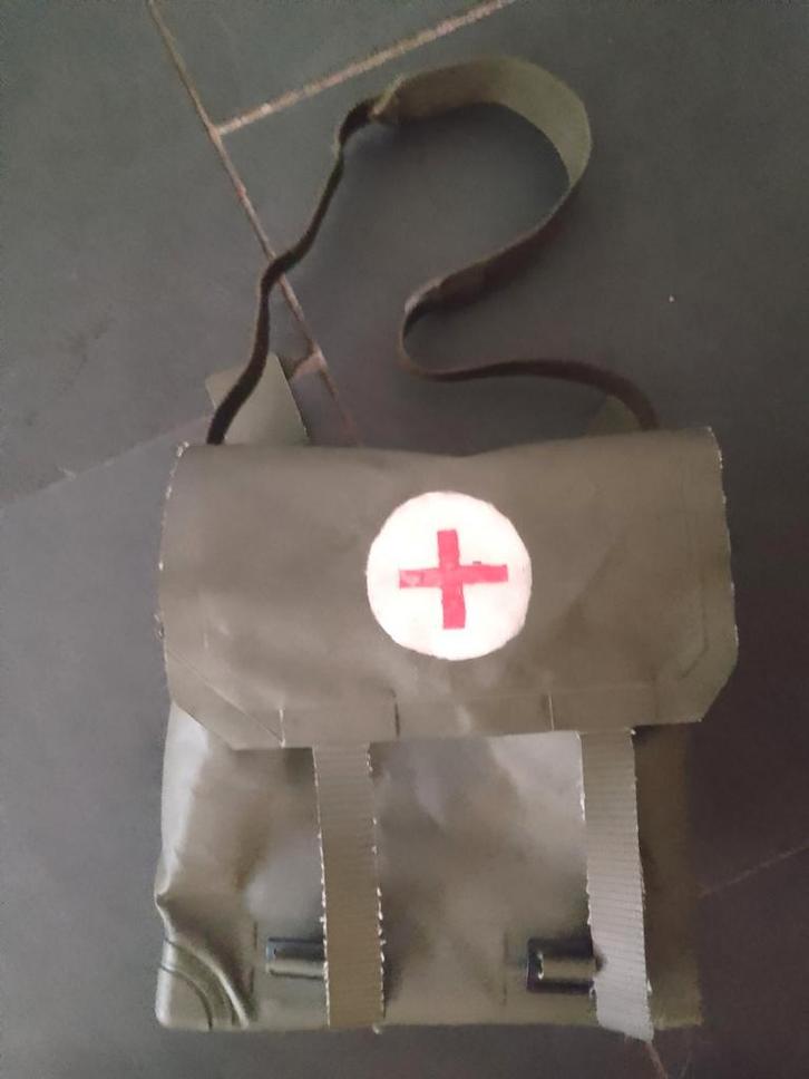 Leger Pukkel Tas - Medische Uitrusting, Verzamelen, Militaria | Algemeen, Overige soorten, Kleding of Schoenen, Overige gebieden