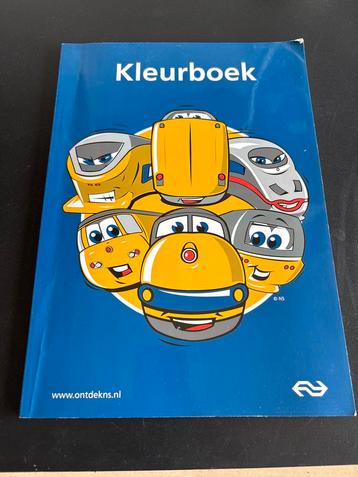 NS Kleurboek - Treinen Plezier! beschikbaar voor biedingen