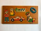 Vintage Simplex garage puzzel Porsche, Antiek en Kunst, Ophalen of Verzenden