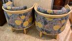 Set 2 Roberti Rattan fauteuils, Ophalen, Minder dan 75 cm, Riet of Rotan, 75 tot 100 cm