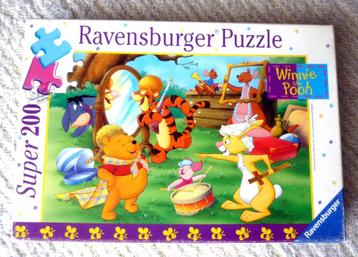 Winnie de Poeh, feest - Ravensburger super 200 - compleet beschikbaar voor biedingen