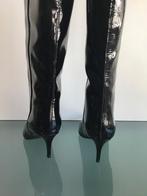 GRATIS VERZENDEN | Nieuwe méga coole zwarte laarzen 39, Kleding | Dames, Schoenen, Hoge laarzen, Verzenden, Zwart, Nieuw