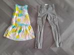 Set Jurk en Name It Jegging, Maat 116, Broek, Gebruikt, Meisje, Ophalen of Verzenden