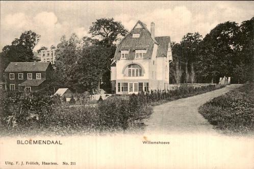 Willemshoeve in Bloemendaal, Verzamelen, Ansichtkaarten | Nederland, Ongelopen, Noord-Holland, Voor 1920, Ophalen of Verzenden