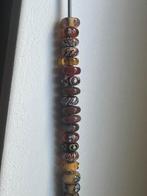 Trollbeads bruin tinten, Ophalen of Verzenden, Zo goed als nieuw, Glas of Kristal, Trollbeads