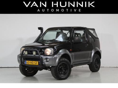 Suzuki Jimny 1.3 JLX Cabrio Offraod | Trekhaak (bj 2001), Auto's, Suzuki, Bedrijf, Te koop, Jimny, 4x4, Airbags, Alarm, Centrale vergrendeling