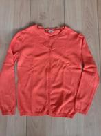 Meisjesvest met knoopjes maat 122/128 oranje., Ophalen of Verzenden, Meisje, Trui of Vest