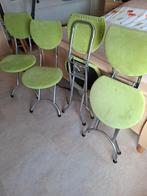 vintage klapstoel, Huis en Inrichting, Ophalen, Gebruikt, Overige kleuren, Metaal