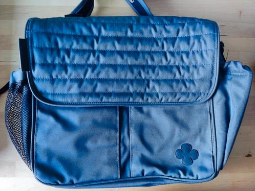 Kidsriver luiertas blauw / navy incl. los verschoningsmatje, Kinderen en Baby's, Luiertassen, Zo goed als nieuw, Ophalen
