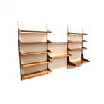 Vintage design wandsysteem boekenrek jaren '60 '70 retro, Verzenden, Gebruikt