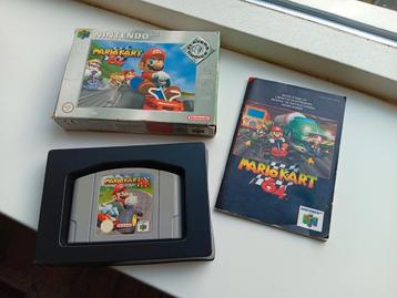 Mario Kart 64 Nintendo 64 compleet in doosje met boekje  beschikbaar voor biedingen