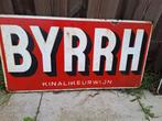 Emaille reclamebord BYRRH, Ophalen of Verzenden, Gebruikt, Reclamebord