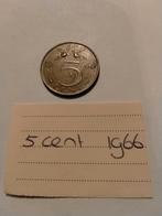 NL 5 Cent 1966 Juliana, Verzenden, Koningin Juliana, 5 cent, Losse munt