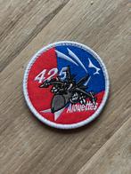 Patch militair 425, Verzamelen, Militaria | Algemeen, Ophalen of Verzenden, Luchtmacht, Overige gebieden, Embleem of Badge