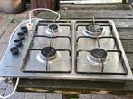 GASKOOKPLAAT, Ophalen, 4 kookzones, Zo goed als nieuw, Inbouw
