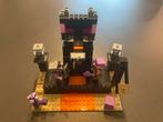 LEGO Minecraft The End Arena 21242, Ophalen, Zo goed als nieuw, Complete set, Lego