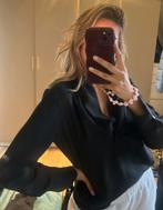 Zwarte Zara blouse, Ophalen of Verzenden, Gedragen, Maat 38/40 (M), Zwart