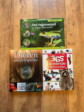 3 kinderboeken over dieren en natuur beschikbaar voor biedingen