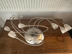 Plafondlamp met flexibele armen, Ophalen of Verzenden, Gebruikt, Metaal