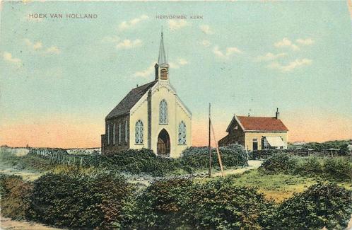 (701-337-011) Hoek van Holland Herv Kerk, Verzamelen, Ansichtkaarten | Nederland, Zuid-Holland, Verzenden