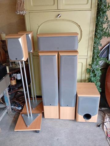 Infinity surround set - Alpha en Primus speakers (lees) beschikbaar voor biedingen