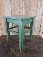 oude kruk,hocker ``WOONWINKEL RUSTIEK``, Ophalen of Verzenden