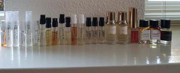 niche edp sample/travelspray Parfums de Marly/Diptyque e.a. beschikbaar voor biedingen