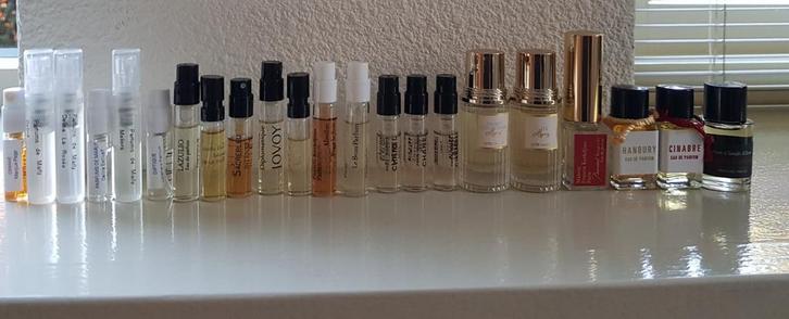 niche edp sample/travelspray Parfums de Marly/Diptyque e.a., Sieraden, Tassen en Uiterlijk, Uiterlijk | Parfum, Nieuw, Ophalen of Verzenden
