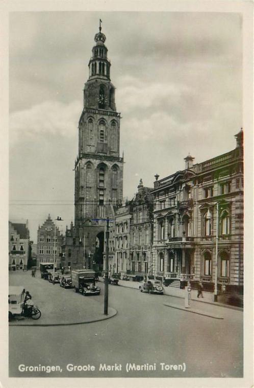 (701-198-017) Groningen Groote Markt, Verzamelen, Ansichtkaarten | Nederland, Groningen, Verzenden