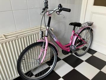 Meisjesfiets kinderfiets 24 inch 6 – 10 jaar. Zie foto’s. beschikbaar voor biedingen