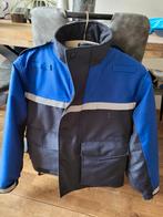 HTV-jas Blauw/Zwarte Jas, Onbekend, Blauw, Ophalen of Verzenden, Zo goed als nieuw