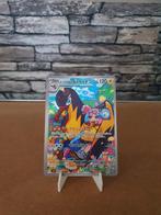 Pokémon Iono's Kilowattrel 104/100 AR Japans sv9, Ophalen of Verzenden, Nieuw, Losse kaart, Foil
