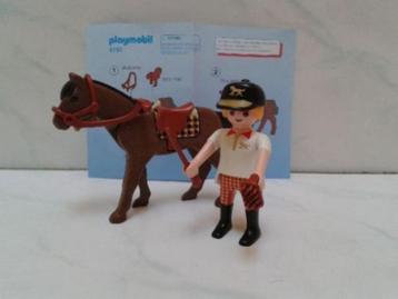 Playmobil 4191 ruiter met paard   beschikbaar voor biedingen