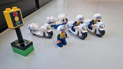 Duplo Politiemotoren Team, Kinderen en Baby's, Speelgoed | Duplo en Lego, Zo goed als nieuw, Duplo, Ophalen