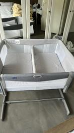 Tweeling Cosleeper Chicco ZGAN! Incl nieuw beddengoed etc, Kinderen en Baby's, Ophalen, Zo goed als nieuw, Overige typen