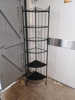 Ikea Rönnskär hoek meubel hoeketagere vitrinekast, Huis en Inrichting, Badkamer | Badkamermeubels, Ophalen, Gebruikt, ., Overige typen