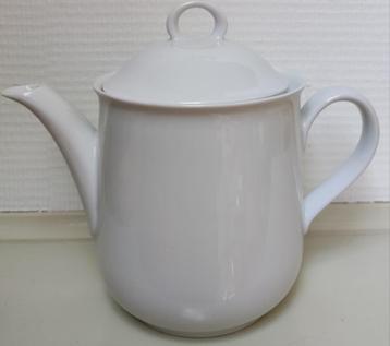 Witte porseleinen koffiepot / theepot Wunsiedel Bavaria beschikbaar voor biedingen