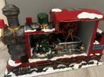 Kersttrein met verlichting, Verzamelen, Poppenhuizen en Toebehoren, Ophalen of Verzenden, Zo goed als nieuw, Decoratie