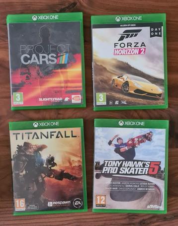XBOX ONE, diverse spellen beschikbaar voor biedingen