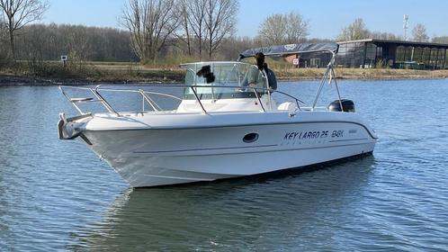 Sessa Key Largo 25 ft Cuddy met Suzuki DF 250 en DF 6, Watersport en Boten, Speedboten, Zo goed als nieuw, 6 meter of meer, Benzine