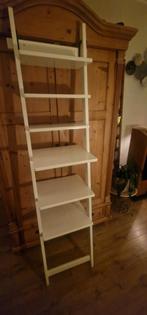 Witte CD/DVD Rek, Ophalen, Gebruikt, Hout, Cd's