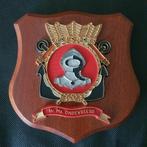 wapenschildje Onbevreesd, Verzamelen, Embleem of Badge, Nederland, Ophalen of Verzenden, Marine