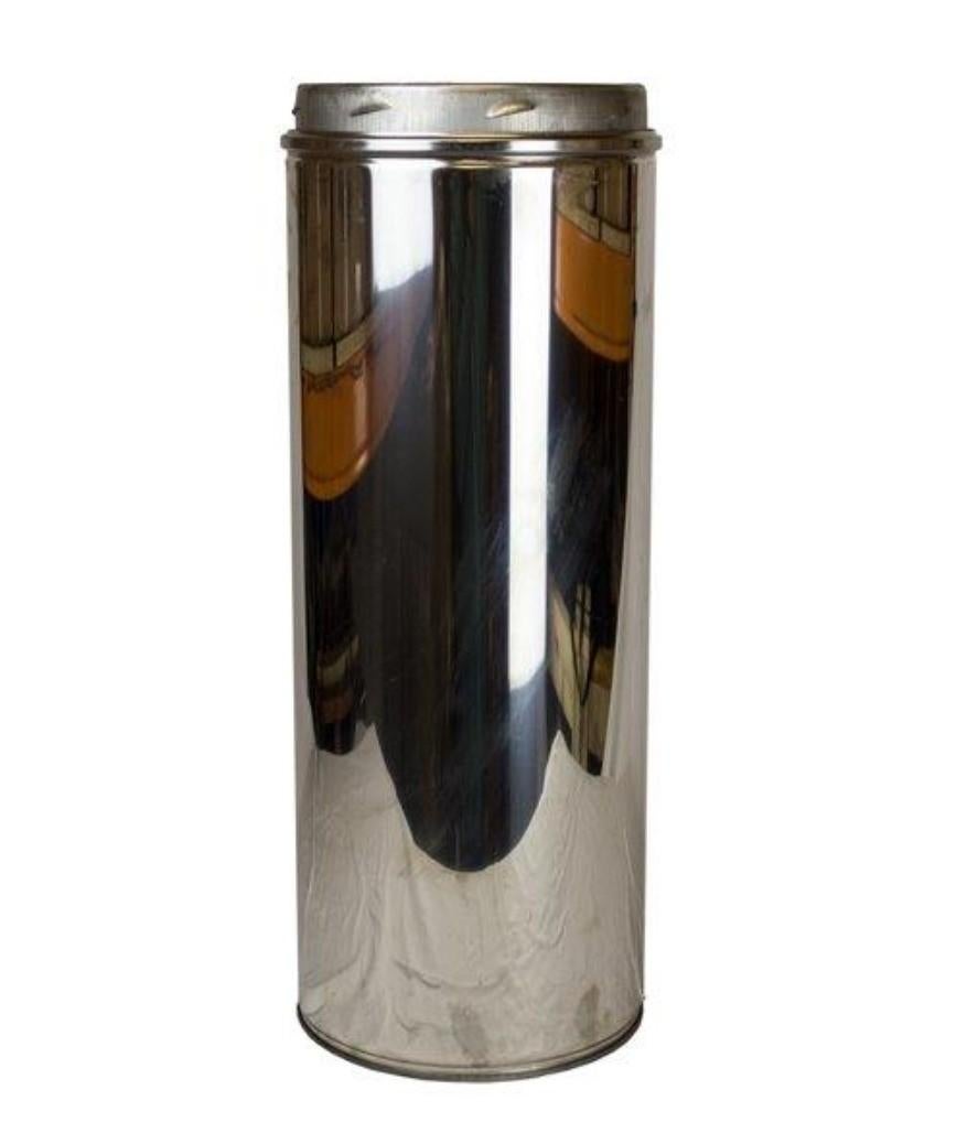 Magazijnopruiming, Rookkanaal dubbelwandig RVS, Ø 125/175mm, Doe-het-zelf en Verbouw, Minder dan 60 cm, Ophalen of Verzenden, 80 cm of meer
