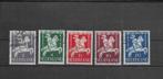 Nederland 1946, NVPH 469 t/m 473, Gestempeld., Verzenden, Na 1940, Gestempeld
