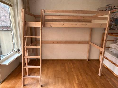 Hoogslaper 90x200, hoogte 175cm, Kinderen en Baby's, Kinderkamer | Stapelbedden en Hoogslapers, Gebruikt, Hoogslaper, Ophalen