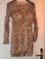 Jurkje roze/goud nieuw met glitter maat s, Ophalen of Verzenden, Zo goed als nieuw, Boven de knie