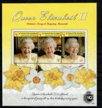 ST VINCENT PF BLOK QUEEN ELIZABETH ROYALTY KONINGSHUIS, Ophalen of Verzenden, Postfris, Koningshuis