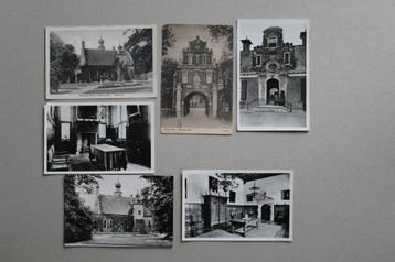 Ansichtkaarten (6) van Marssum – Popta slot - Friesland beschikbaar voor biedingen