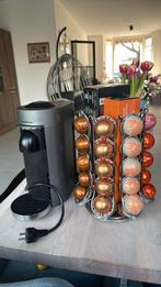 Nespresso Vertuo met capsules + display + ongeopende dozen, Ophalen, Gebruikt, Koffiemachine, 1 kopje