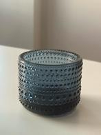 Waxinelicht/Sfeerlicht Kastelhelmi 64mm "Rain" van IIttala, Huis en Inrichting, Overige materialen, Blauw, Ophalen of Verzenden